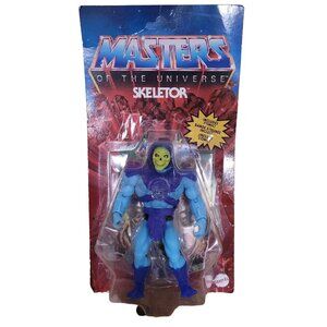 Masters Of The Universe Origins Skeletor Retro Vintage Head Figure Mattel Motu